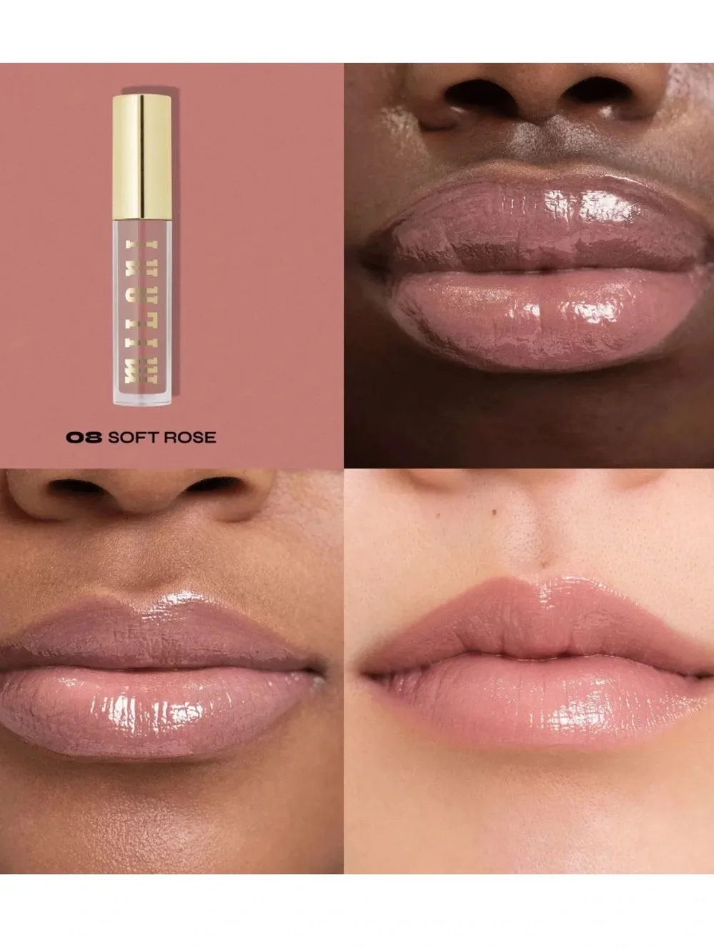 Milani Keep It Full Nourishing Lip Plumper in Soft Rose 3.7ml BRAND NEW/SEALED